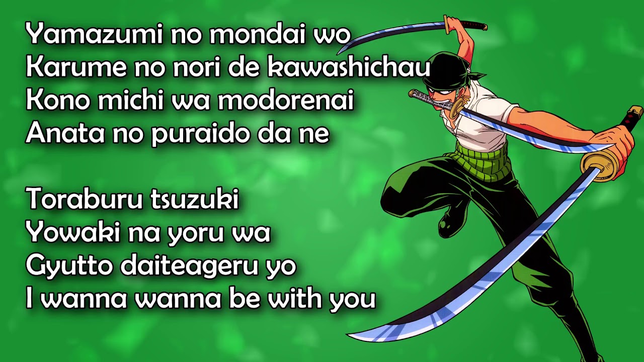 One Piece opening 2 Believe Lyrics  YouTube