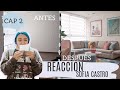 REACCIÓN DE SOFÍA CASTRO AL VER SU CASA 😱🤩🏠- CAPITULÓ 2 *ANTES & DESPUÉS* | Colore Design