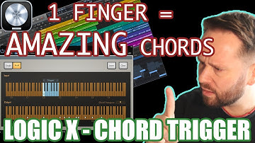 One Finger AWESOME Chords in Logic Pro X - Music Production Hacks, Tips and Tricks