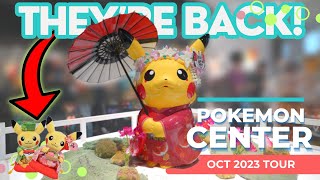 EXCLUSIVE PIKACHU is BACK!  Kyoto Pokémon Center Oct 2023 FULL SHOP TOUR!!