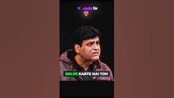 Unmatchable Aura 🥶❄️ - V.Joshi Sir 🙌🏻  god of inorganic chemistry | #jee2026 #air1  #jeemotivation