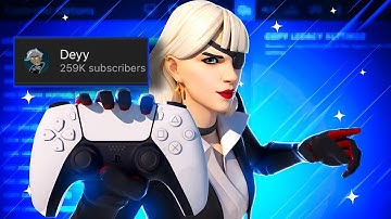 Trying The BEST Console Controller Players Settings in Chapter 3 Season 2… (ft. Deyy)