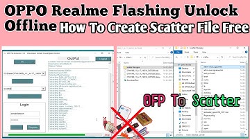 Free Oppo, Realme Ofp File Extractor | OFP To Scatter File | How To Make OPPO Realme Scatter