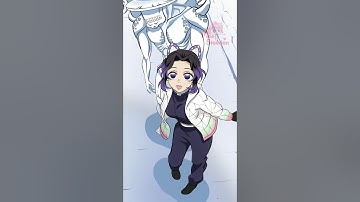 ⛄ Shinobu VS Giyu Snowman 雪だるま#DemonSlayer #KimetsuNoYaiba