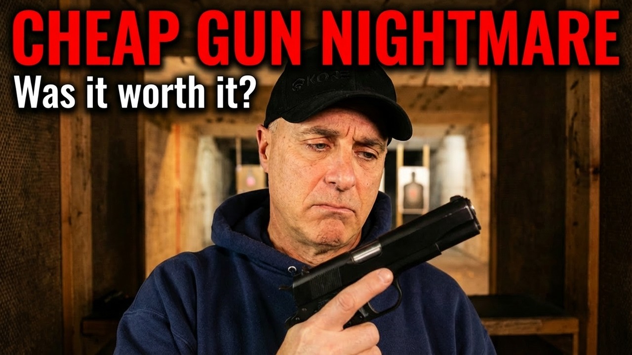 Этот подержанный пистолет меня поначалу разочаровал.