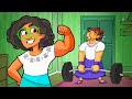 Encanto but the roles are reversed cartoon animation