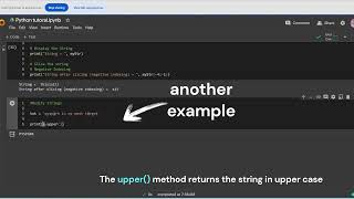 Course Python- Modify Strings