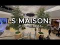 S Maison at Conrad Manila | Shopping Mall Walk Tour | 4k