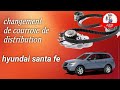 Changement de courroie de distribution de santa fe     