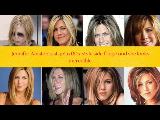 The Evolution Of Jennifer Aniston's Hair