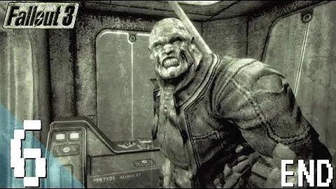 Fallout 3 Evil Character With Cheats Gameplay Part 6 - ENDING (Xbox 360 1080P HD)