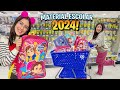 Comprando o meu material escolar 2024 - Família Maria Clara e JP