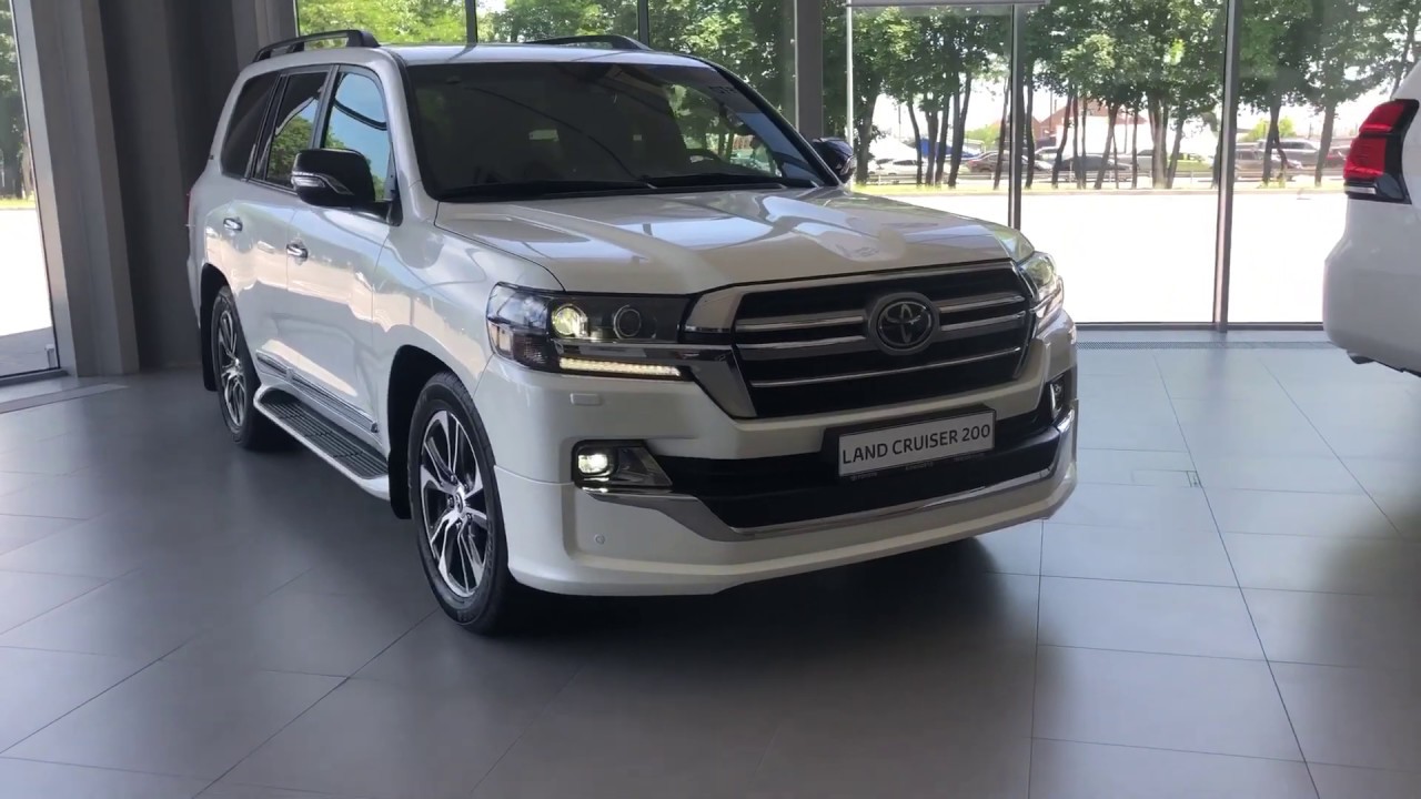 Видеопрезентация автомобиля LC 200 белый - YouTube