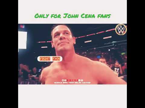 Only john fans cena John Cena's