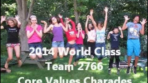 2014 FLL World Class - Core Values Charades - Team 2766