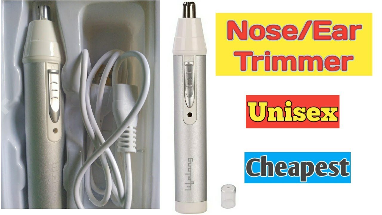 Nose Trimmer Rechargeable Cheapest Nose/Ear Trimmer In India Must