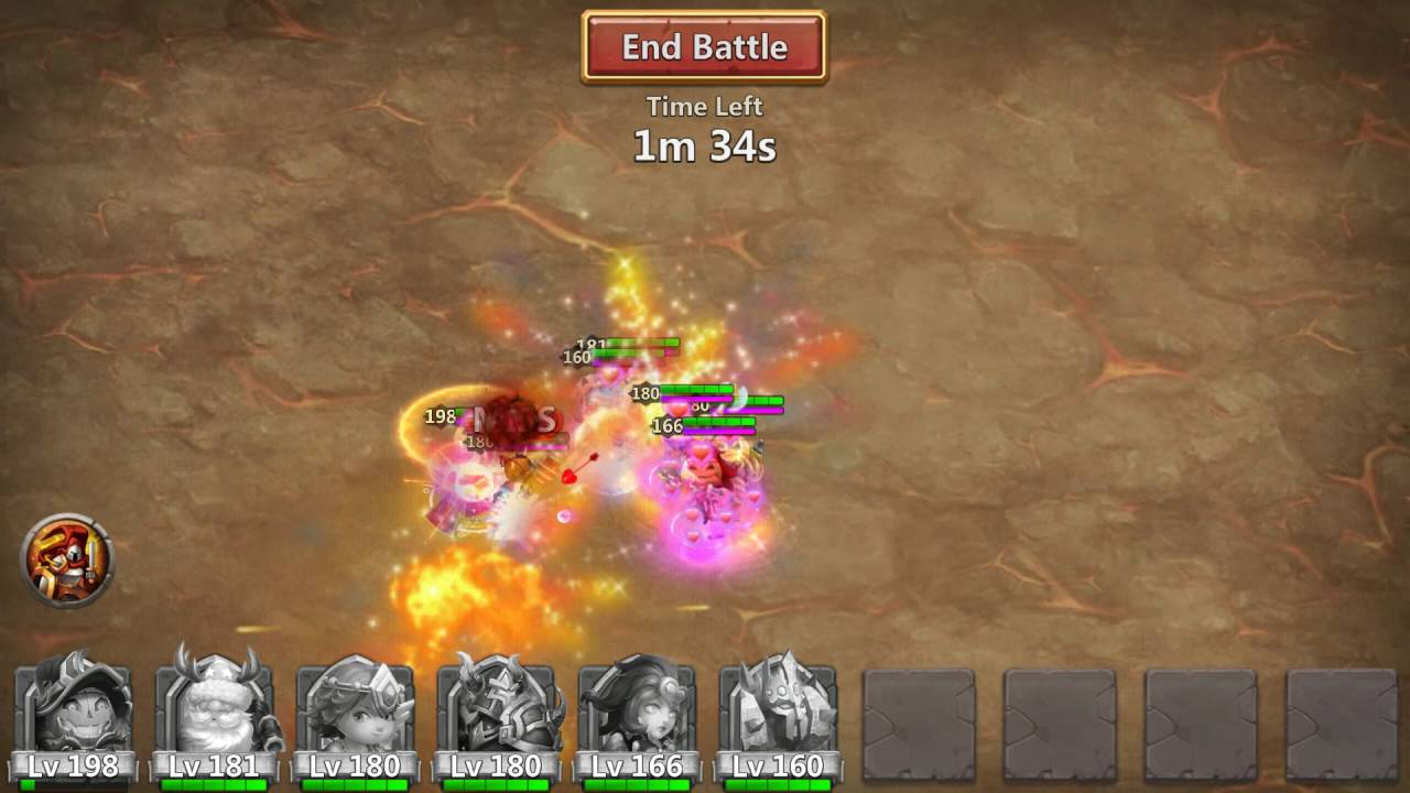 Castle Clash Boss 5 goblin full 3 min easy