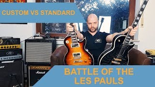Standard VS Custom | Which one is the better Les Paul Net Worth