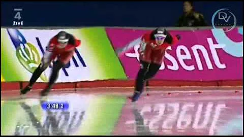 Christine Nesbitt & Brittany Schussler 5000m, Calgary 2011