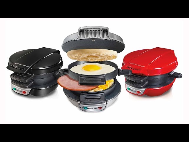 Hamilton Beach Breakfast Sandwich Maker - As Seen On TV 