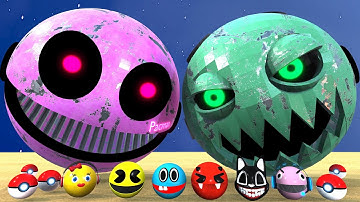 PACMAN & MS-PACMAN & ROBOT PACMAN VS CARTOON CAT & MONSTER PACMAN BEST COLLECTION X-1075