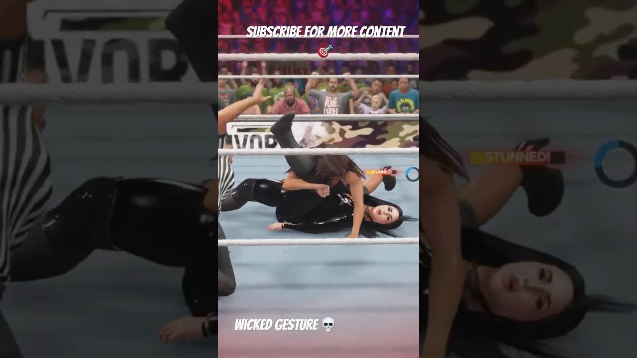 ⁣Adriana Chechik vs Angela White 😱😱💀😶‍🌫️😶‍🌫️🥶 #wwe #pc #ps5 #shorts #subscribe