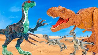 🦖 Therizinosaurus vs. T-Rex: ULTIMATE Desert Duel🌵 | Jurassic World SHOWDOWN | DINOSAUR Movie