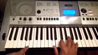 Video thumbnail of "How to play Fill Me Up by Casey J on piano"