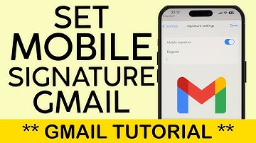 How to Set Mobile Signature on the Gmail App (2024)