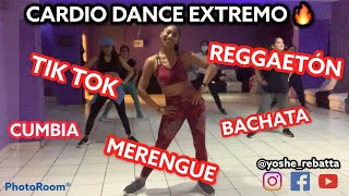 PIERDE PESO BAILANDO - CARDIO DANCE EXTREMO (NON-STOP DANCE CLASS) 