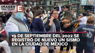 ÚLTIMA HORA | Sismo de magnitud preliminar 7.4 en Michoacán I 19 de Septiembre del 2022