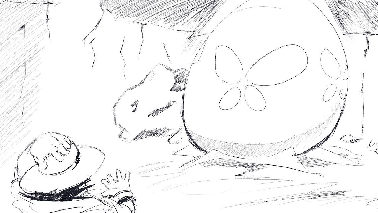 Monster Crown Red King | 20 | Local boy wander into cave - finds big ol' egg.