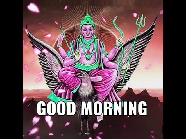 Best Latest New Hindi Happy Saturday Special Shanidev Whatsapp Good Morning Status Youtube