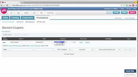 4 steps to creating a promotional code for your Online Store