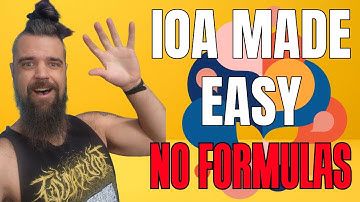 IOA - NO FORMULAS - EASY METHOD - When to use, how it works + practice