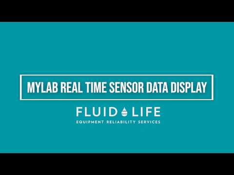 myLab Real Time Sensor Data Display