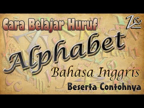  Cara  Belajar  Huruf Alphabet Bahasa  Inggris  YouTube