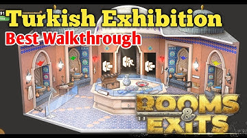 Rooms and Exits  Level 9 Turkish Exhibition Chapter 4 Walkthrough ( Pharaoh