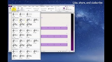 Sibelius First  Key Signature