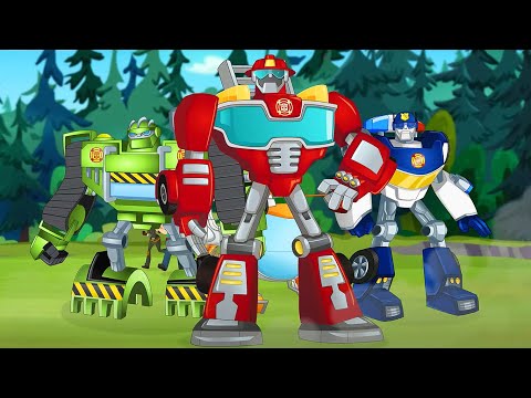 Видео: Прибытие роботов-спасателей! | Спасательные боты | 3 сезон 3 серия | Трансформеры Дети