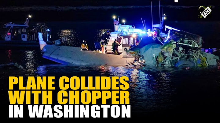 Small aircraft crashes into Potomac River near Washington DC's Reagan Airport; Rescue ops underway