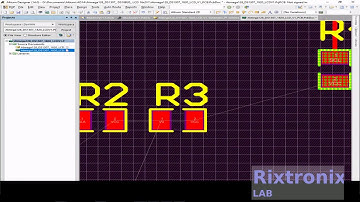 Tutorial altium design pcb clock ds1307 18b20 pt 46