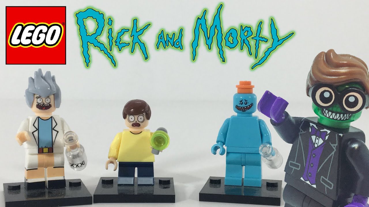 Custom Lego Rick and Morty Minifigures - YouTube.