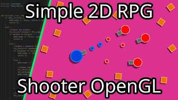 Simple 2D RPG Shooter Game C++ OpenGL