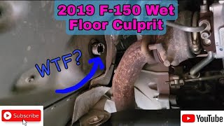 2019 F-150 Wet Floor Repair