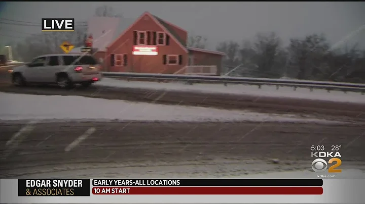 Snowing Picking Up In Washington County