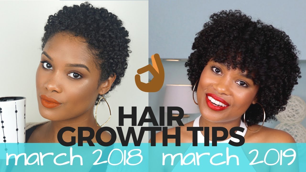 how to take care of natural hair + updated hair growth tips || alyssa marie  - YouTube