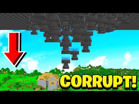 How many ANVILS will it take to CORRUPT this MINECRAFT WORLD?