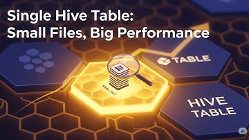 Create single Hive table for small files without degrading performance in Hive?