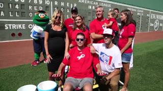 Pete Frates #ALSIcebucketChallenge @ Fenway Park